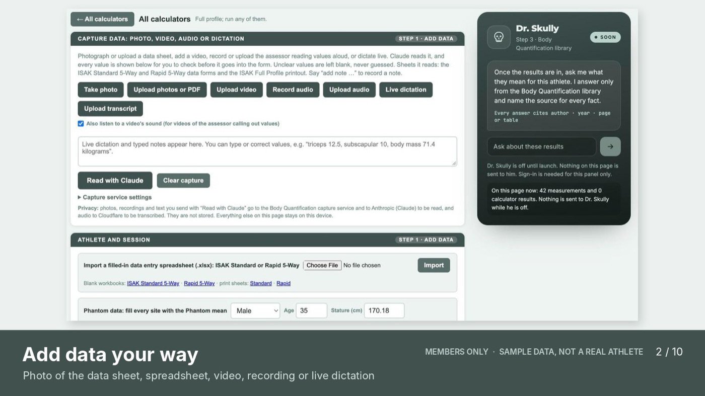 BQ Calculators sample slide 2 of 10